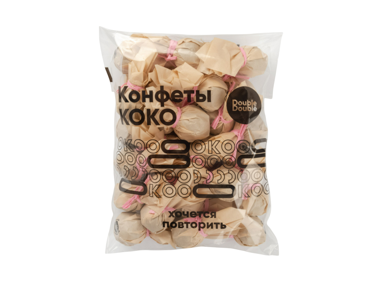 Купить Конфеты КОКО медовые с кукурузными хлопьями 25шт/уп для кофейни ...